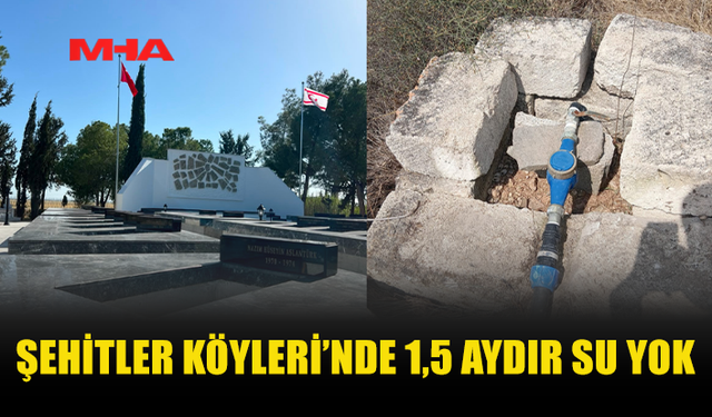 KÖY HALKI İSYANDA: “MUSLUKLARIMIZDAN TEK DAMLA SU AKMIYOR”
