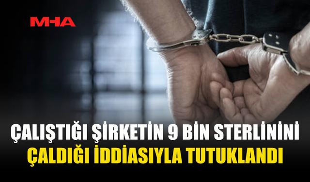 MÜŞTERİDEN ALDIĞI PARAYI ŞİRKETE TESLİM ETMEDİ