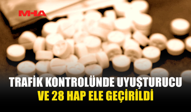 ŞÜPHELİ HAREKETLERİ ELE VERDİ: UY*ŞTURUCU İLE YAKALANDI