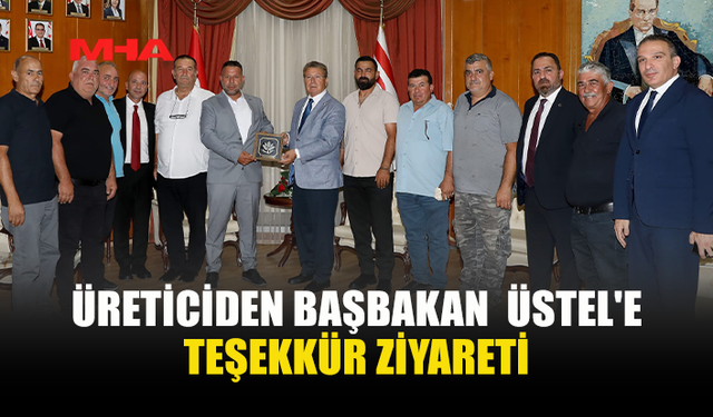 ÜSTEL: “ÜRETİM, BU ÜLKENİN VAROLUŞ MÜCADELESİNİN TEMELİDİR”