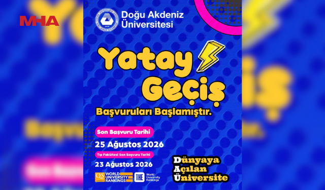 DAÜ’DE YATAY GEÇİŞ BAŞVURULARI DEVAM EDİYOR