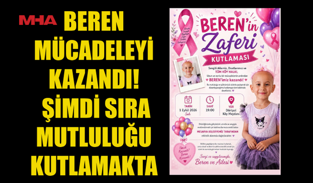 BEREN’İN ZAFERİ İÇİN DÖRTYOL’DA UMUT BULUŞMASI