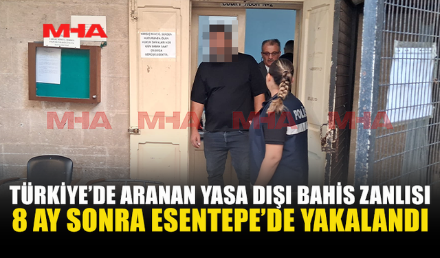 GEMİDE GİZLENEREK KKTC’YE GİRDİ, ESENTEPE’DE YAKALANDI