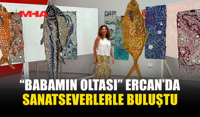 ERCAN HAVALİMANI’NDA GERİ DÖNÜŞÜMDEN SANATA YOLCULUK