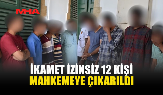 YILLARDIR KAÇAK YAŞAYAN ZANLILAR MAHKEMEYE ÇIKARILDI