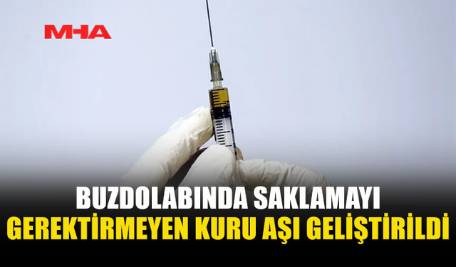 AŞI İSRAFINA SON VERECEK TEKNOLOJİ