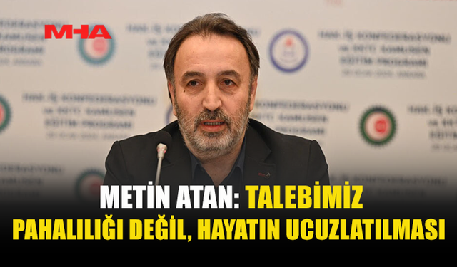 KAMUSEN BAŞKANI ATAN: ESAS KONU SEÇİM DEĞİL, GEÇİM