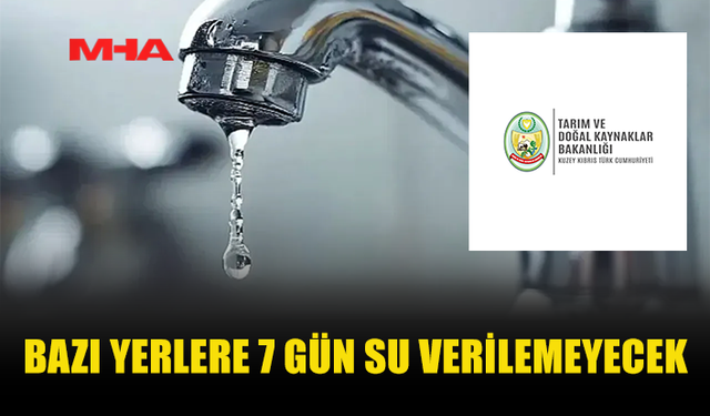 ARAPKÖY İLETİM HATTI HASAR GÖRDÜ: 7 GÜN SU VERİLEMEYECEK