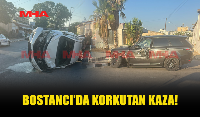 BOSTANCI’DA SABAH SAATLERİNDE KAZA: SÜRÜCÜ ALKOLLÜ ÇIKTI