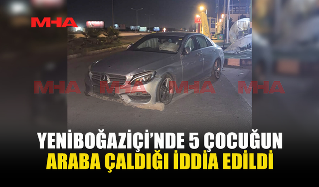 YENİBOĞAZİÇİ’NDE GECE YARISI ARABA HIRSIZLIĞI
