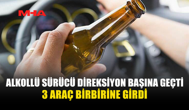 ERCAN-İSKELE YOLUNDA ALKOLLÜ SÜRÜCÜ KAZAYA NEDEN OLDU