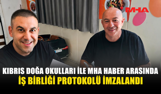 KIBRIS DOĞA OKULLARI İLE MHA HABER’DEN İŞ BİRLİĞİ ADIMI