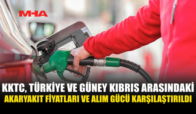 AKARYAKITTA KKTC-TÜRKİYE VE GÜNEY KIBRIS FARKI ORTAYA KONDU