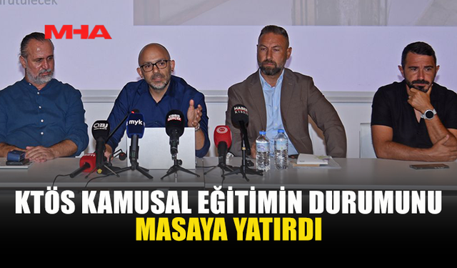 KTÖS’TEN EĞİTİMDEKİ SORUNLARA DİKKAT ÇEKEN RAPOR