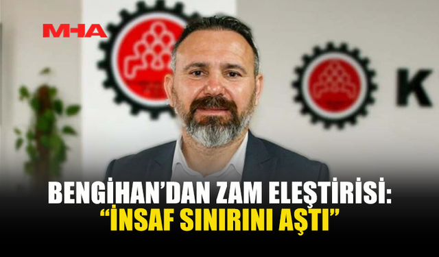 BENGİHAN: HALKIN ALIM GÜCÜ GÜNDEN GÜNE ERİYOR