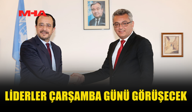 ERHÜRMAN VE HRİSTODULİDİS ÇARŞAMBA GÜNÜ ARA BÖLGEDE BULUŞACAK