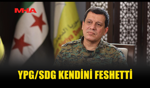 MAZLUM ABDİ DUYURDU: YPG/SDG KENDİNİ FESHETTİ