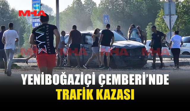 YENİBOĞAZİÇİ ÇEMBERİ’NDE TRAFİK KAZASI MEYDANA GELDİ