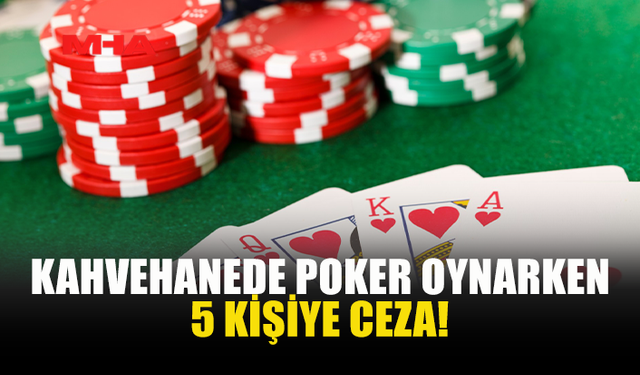GAZİMAĞUSA’DA KAHVEHANEYE KUMAR DENETİMİ