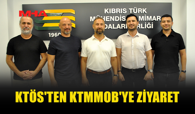 KTÖS, KTMMOB’Yİ ZİYARET ETTİ...
