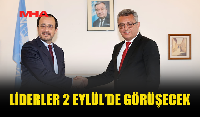 ERHÜRMAN VE HRİSTODULİDİS 2 EYLÜL’DE YENİDEN GÖRÜŞECEK