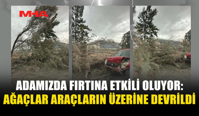 ADAMIZDA ŞİDDETLİ RÜZGAR ETKİLİ OLUYOR