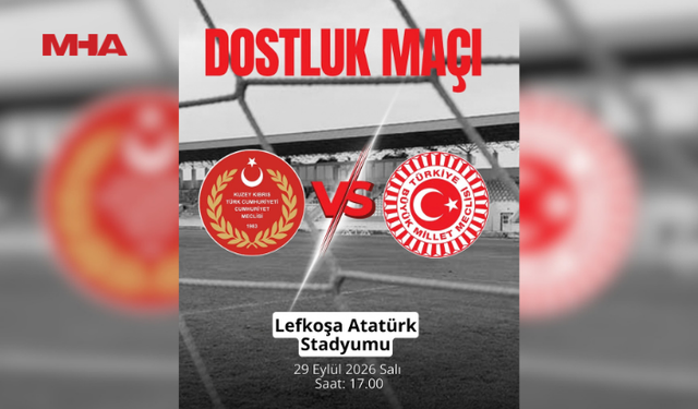 CUMHURİYET MECLİSİ İLE TBMM FUTBOL TAKIMLARI DOSTLUK MAÇI YAPACAK