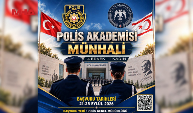 POLİS AKADEMİSİ İÇİN 5 ÖĞRENCİ SEÇİLECEK…