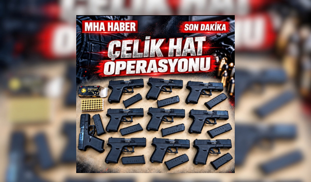 GAZİMAĞUSA LİMANI’NDA 10 TABANCA VE 50 MERMİ ELE GEÇİRİLDİ