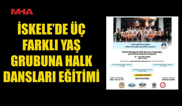 İSKELE BELEDİYESİ HALK DANSLARI TOPLULUĞU’NDA YENİ DÖNEM KAYITLARI BAŞLADI