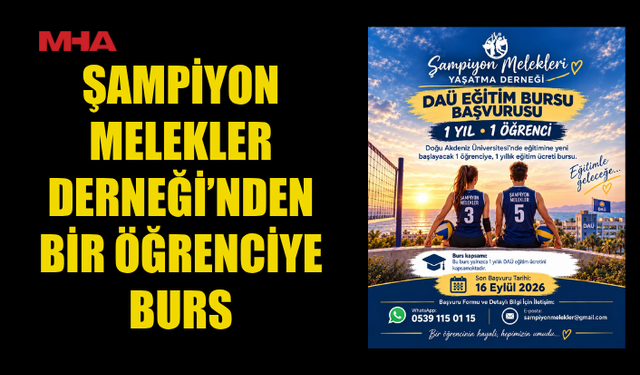 ŞAMPİYON MELEKLER YAŞATMA DERNEĞİNDEN EĞİTİM DESTEĞİ