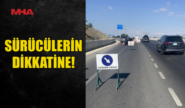LEFKOŞA KUZEY ÇEVRE YOLU’NDA TRAFİK DÜZENLEMESİ
