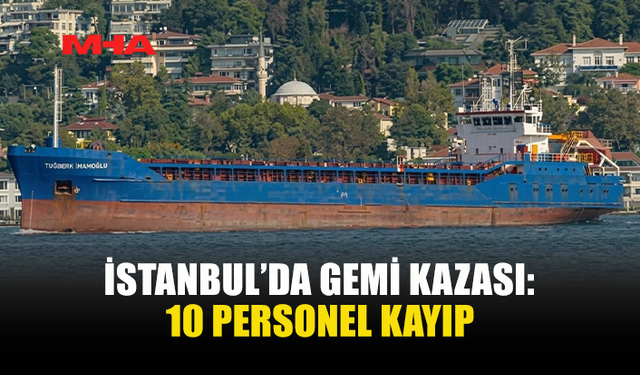 MARMARA’DA İKİ TİCARİ GEMİ ÇARPIŞTI!