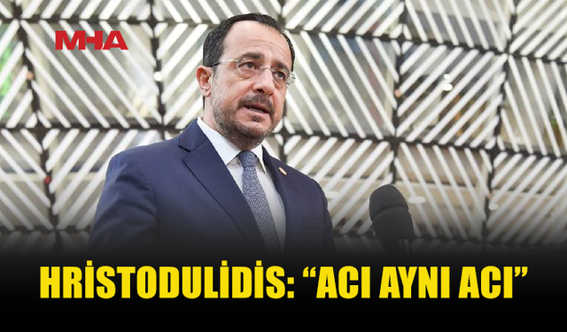 HRİSTODULİDİS’TEN DENİZ KAZALARI İÇİN TAZİYE MESAJI