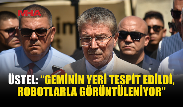 ÜSTEL: BATIK GEMİ YAKLAŞIK 550 METRE DERİNLİKTE BULUNDU