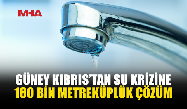 GÜNEY KIBRIS SU KRİZİNE KARŞI DÖRT YENİ ARITMA TESİSİ KURACAK