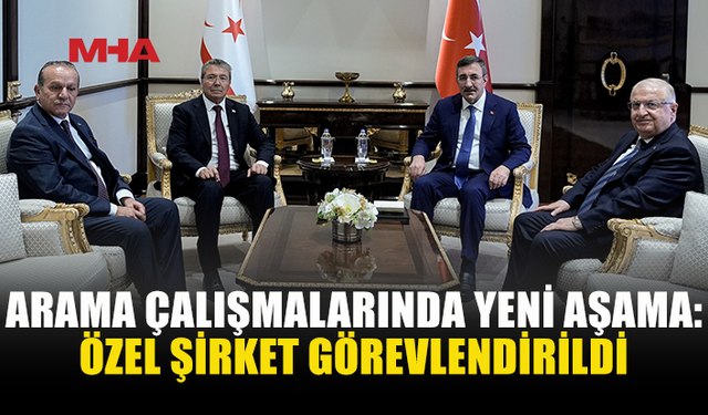 ÜSTEL: “DERİN SU ARAMA ÇALIŞMALARI İÇİN ÖZEL ŞİRKET YETKİLENDİRİLDİ”