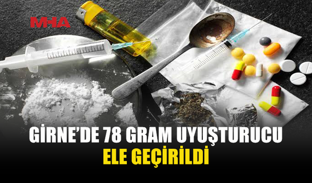 GİRNE’DE UY*ŞTURUCU OPERASYONU: 2 KİŞİ TUTUKLANDI
