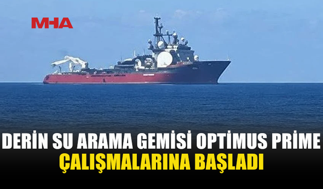 OPTİMUS PRİME, ARAMA ÇALIŞMALARINA BAŞLADI