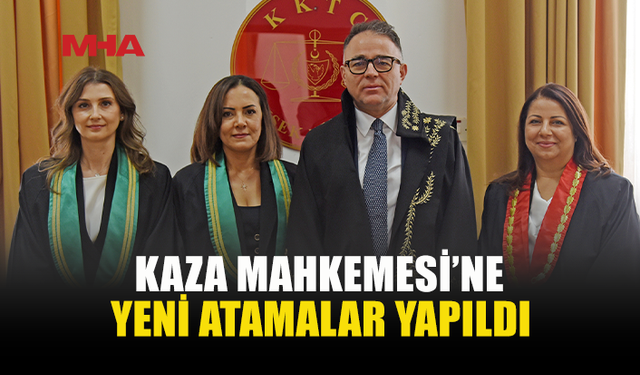 YENİ YARGIÇLAR YEMİN EDEREK GÖREVE BAŞLADI