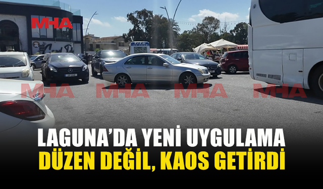LAGUNA’DA OKUL ÇIKIŞI TRAFİK ÇİLESİ