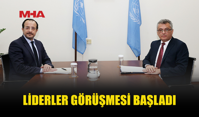 ERHÜRMAN VE HRİSTODULİDİS ARA BÖLGEDE BULUŞTU