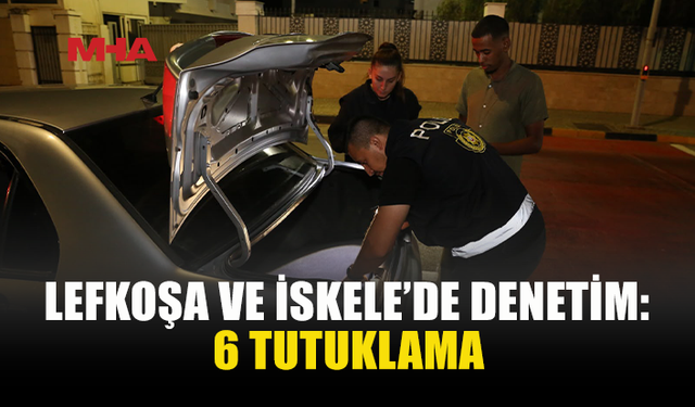 İKİ İLÇEDE ASAYİŞ VE TRAFİK DENETİMİ
