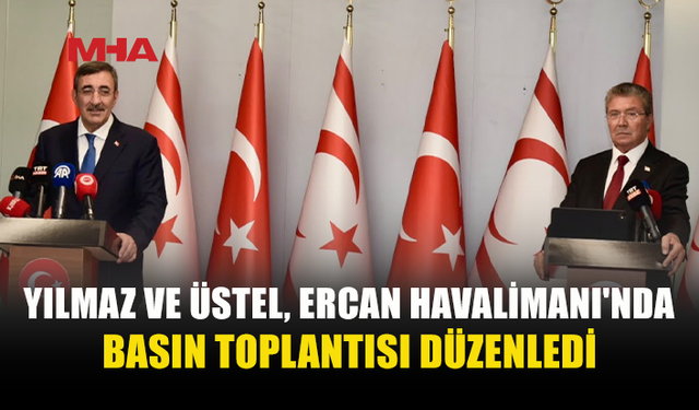 YILMAZ VE ÜSTEL’DEN ORTAK GÜNDEM