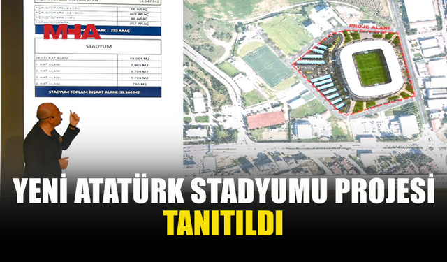 YENİ ATATÜRK STADYUMU İÇİN DÜĞMEYE BASILDI