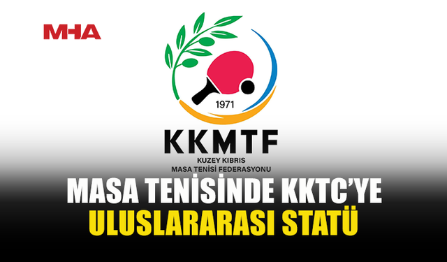 KKTC MASA TENİSİNE ULUSLARARASI ADIM