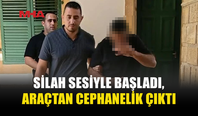 SİLAHLA ATEŞ AÇTIĞI İDDİA EDİLDİ, ARAÇTAN UY*ŞTURUCU ÇIKTI