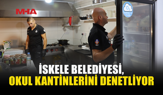 İSKELE’DE OKUL KANTİNLERİ MERCEK ALTINDA