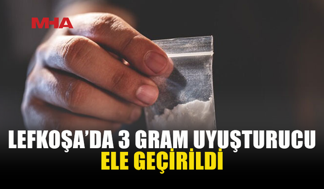 LEFKOŞA’DA UY*ŞTURUCU OPERASYONU: 2 KİŞİ TUTUKLANDI