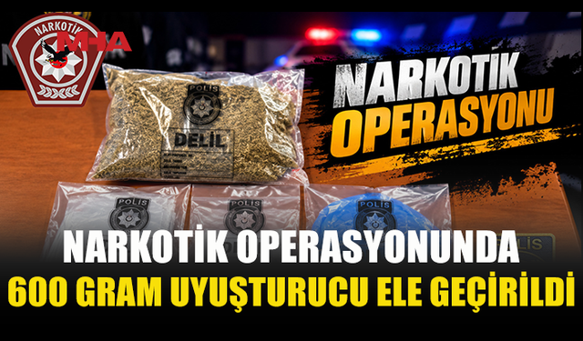 LEFKOŞA’DA ARAÇTAN 600 GRAM SENTETİK CANNABINOID ÇIKTI